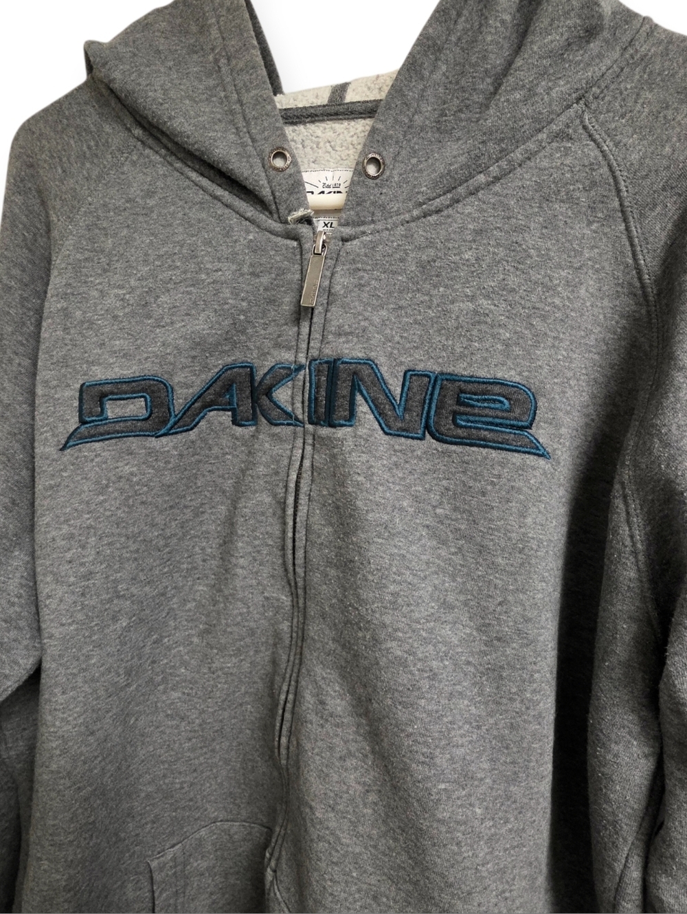 Dakine Stitch Rail Full Zip Hoodie Grey - Men's XL - AS IS